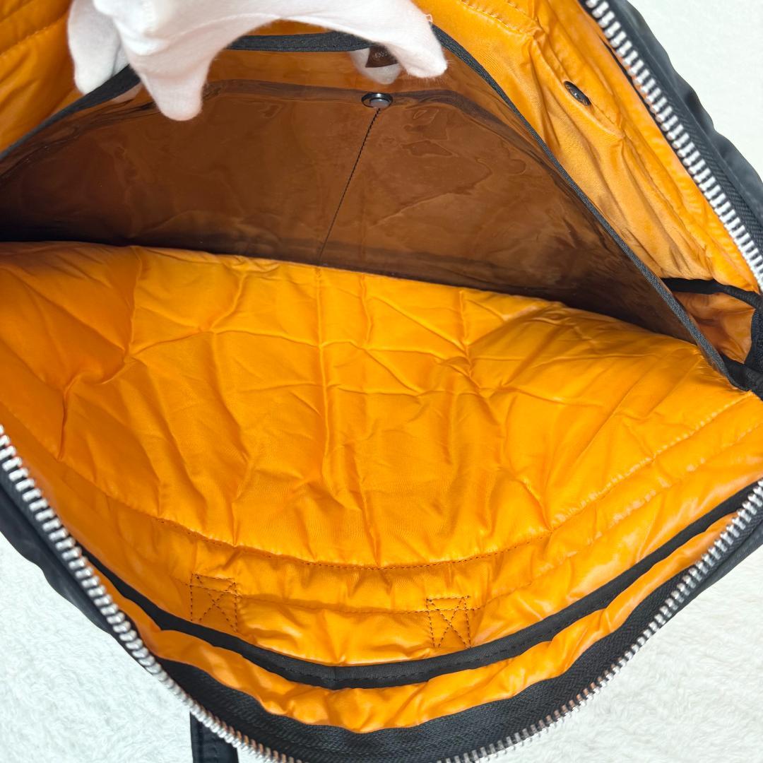 【極美品】PORTER ポーター タンカー A3 2way ブリーフケース 黒