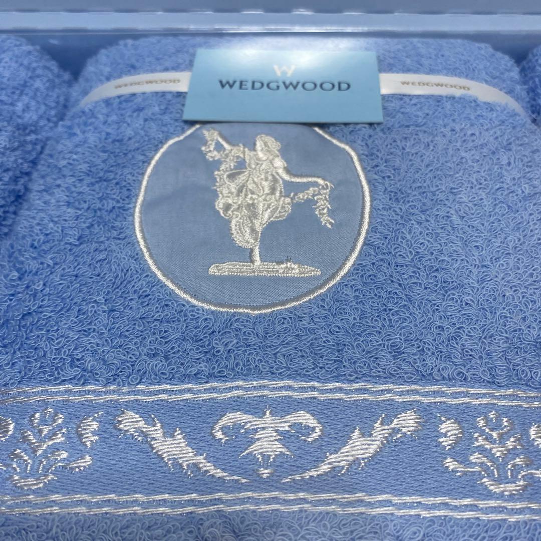 未使用　 バスタオル/フェイスタオル×2セット 西川 棉　箱付