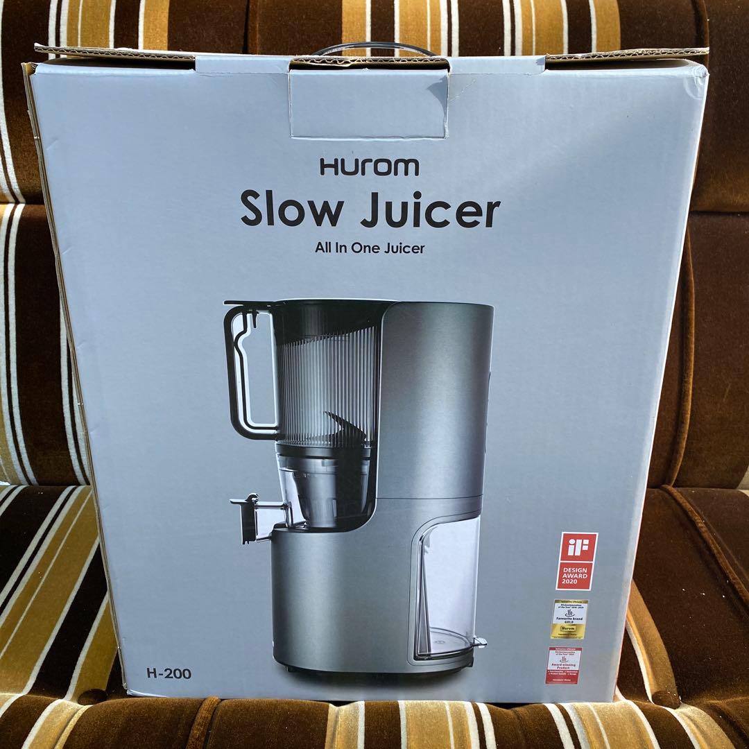 HUROM コールドプレスジューサー　H200