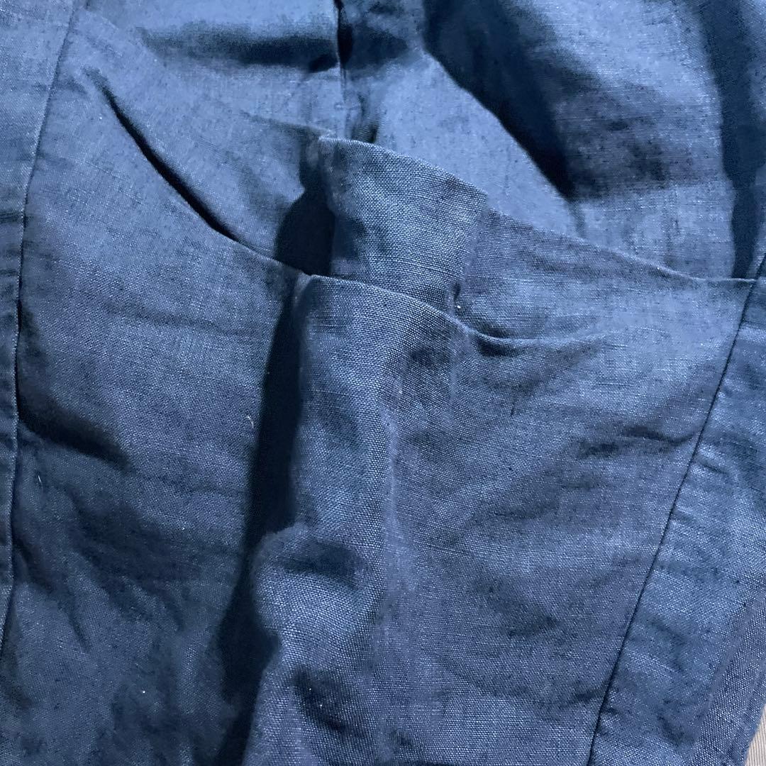 美品　名作　カズユキクマガイ　アタッチメント　リネン　カーゴ　サルエルパンツ