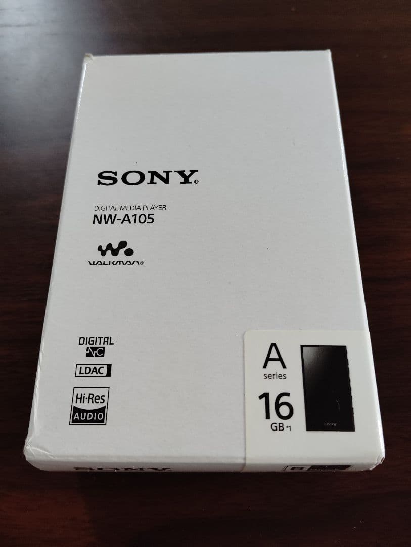 ソニー ウォークマン NW-A105 BM 16GB ハイレゾ対応 ブラック
