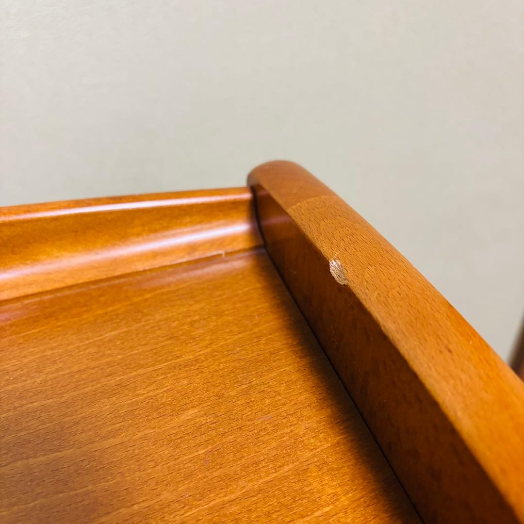 オールドカリモク　電話台　FAX台　キャビネット　昭和レトロ