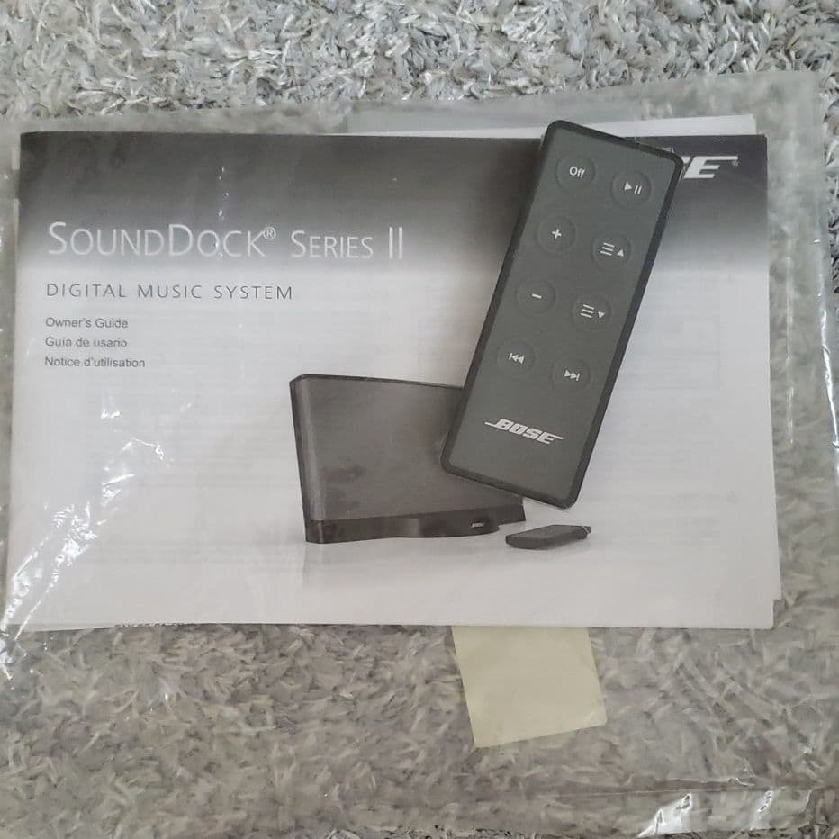 スピーカー・ウーファー Bose SoundDockSeriesII