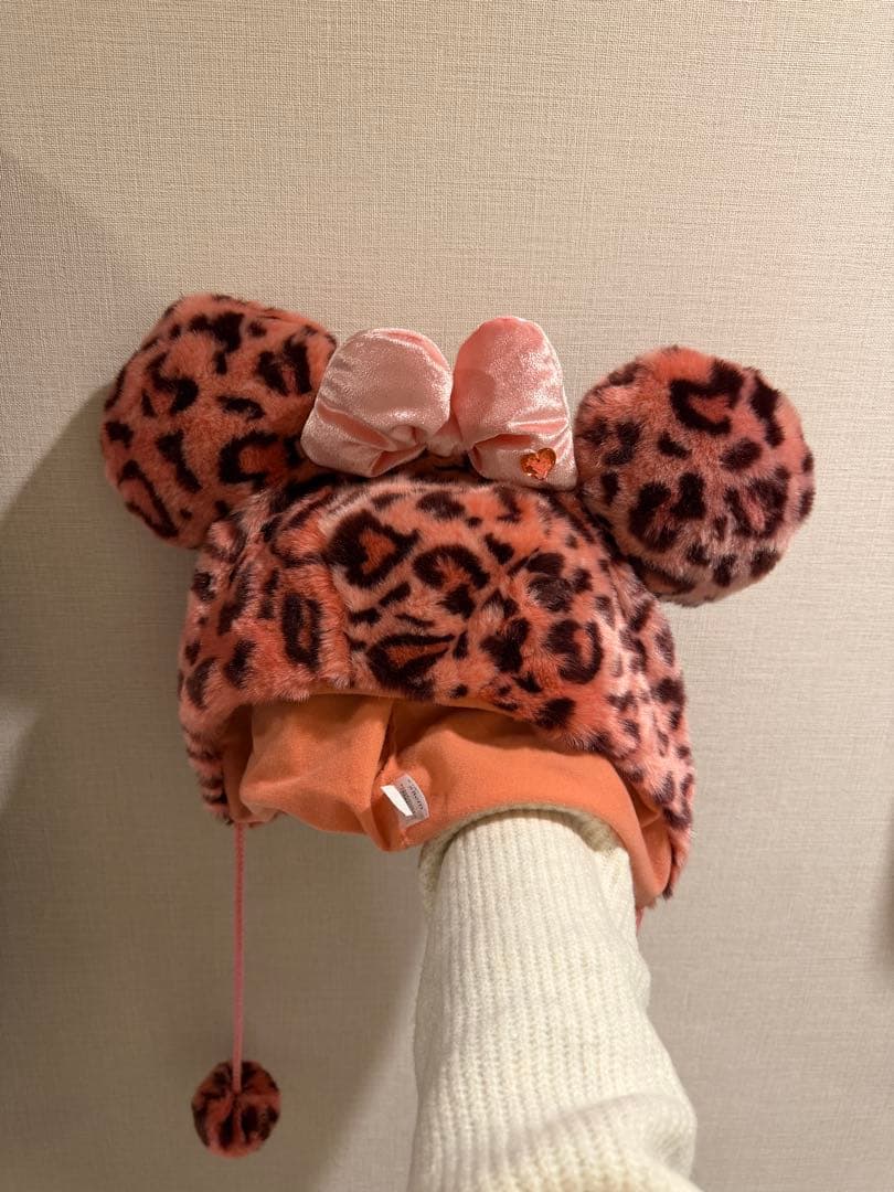 東京ディズニーリゾート ヒョウ柄帽子