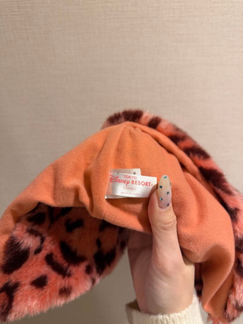 東京ディズニーリゾート ヒョウ柄帽子