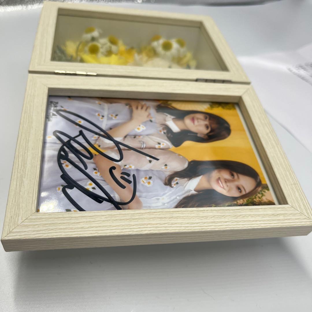 乃木フェス　岩本蓮加　直筆サイン　フラワーボックス　梅澤美波