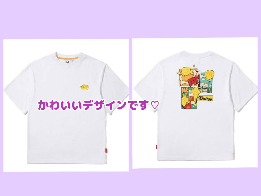 ソンミンス❤︎BTS公式❤︎マクドナルドButterTシャツ★INTHESOOP