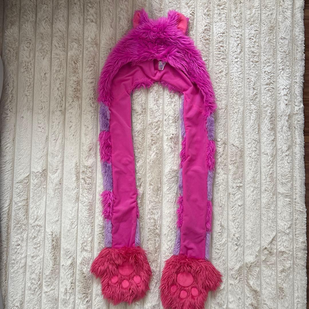 チェシャ猫 マフラーキャップ ディズニー