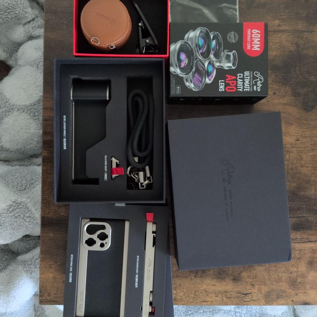 iPhoneアクセサリー iPhone Fotorgear Retro Photography Kit