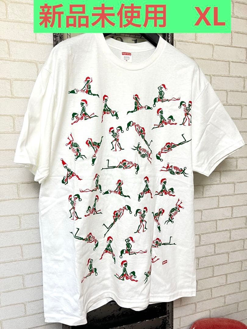 2017AW Supreme クリスマス Tシャツ XL