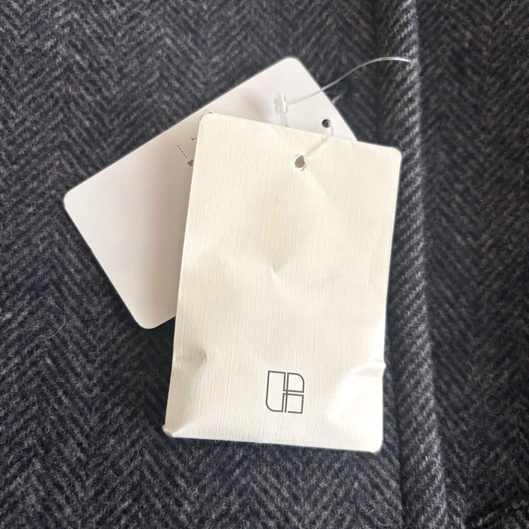 【新品】レサージュSUPER120 MANTECOステンカラーショートコート