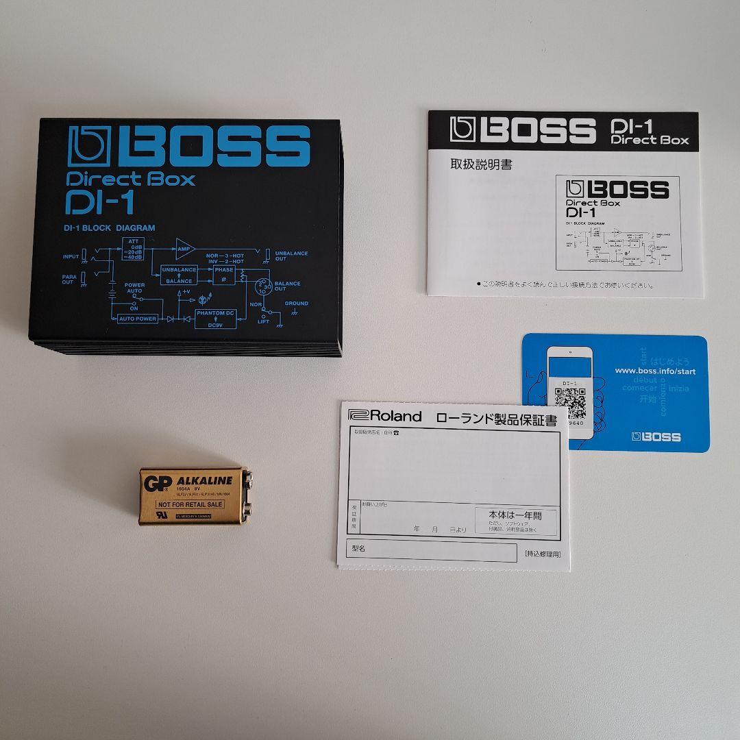 BOSS DI-1 ダイレクトボックス ①