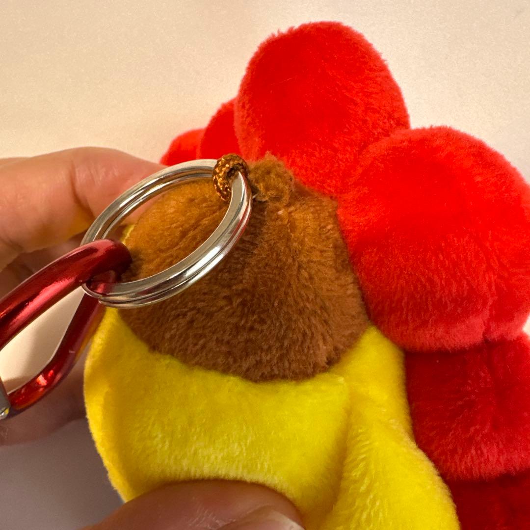 サンリオミャクミャク なりきりぬいぐるみBC ポムポムプリン 赤 カラビナ