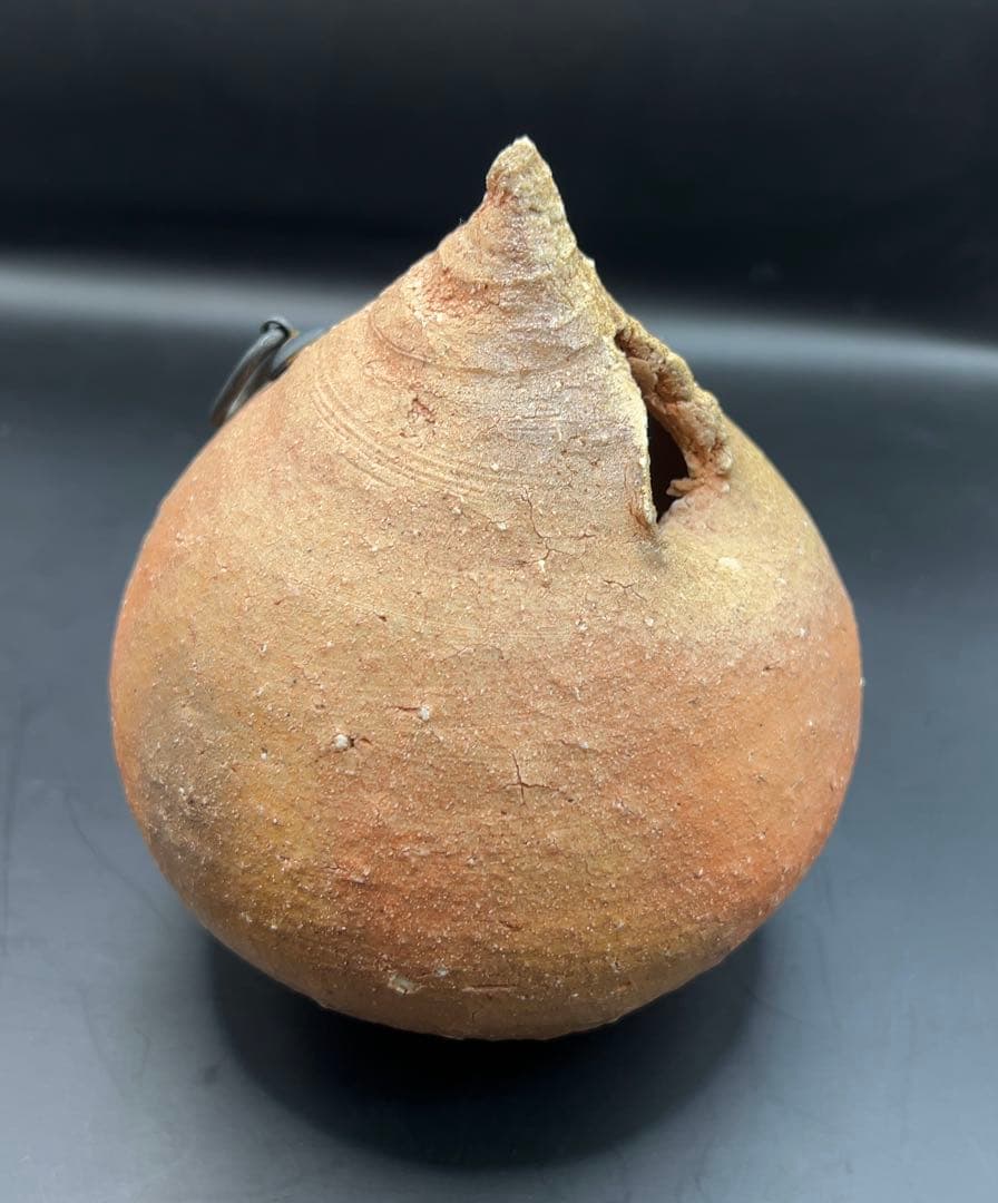 杉本貞光（造）信楽 宝珠形花入