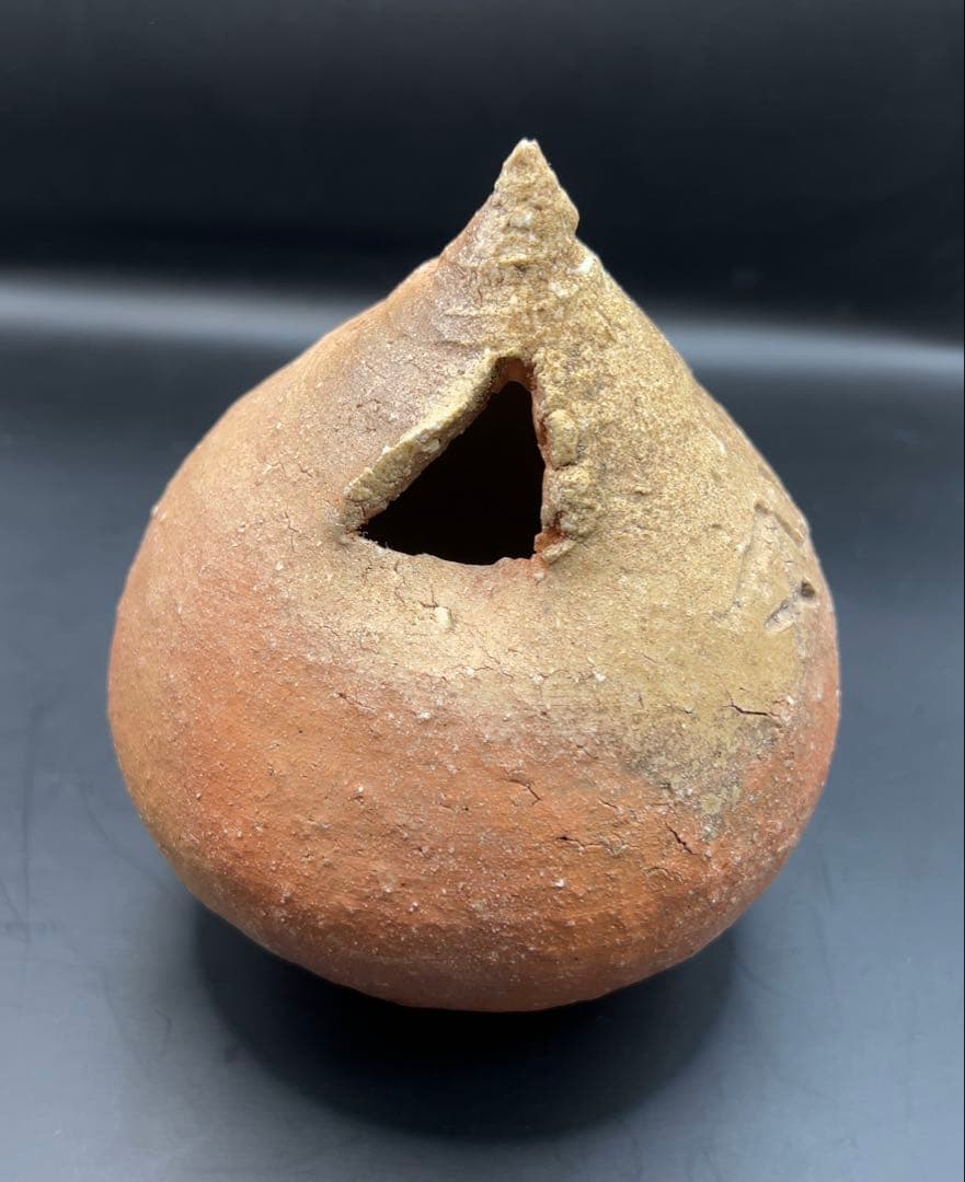 杉本貞光（造）信楽 宝珠形花入