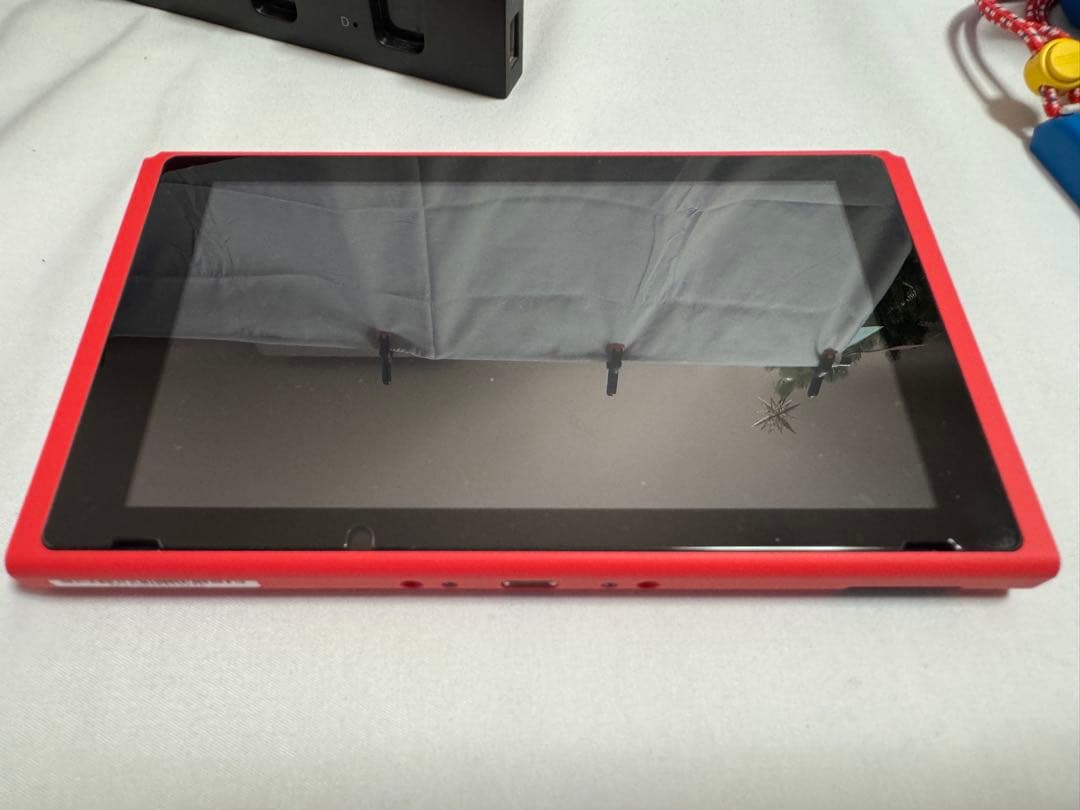 ☆美品☆Nintendo Switch マリオレッド×ブルー本体セット他