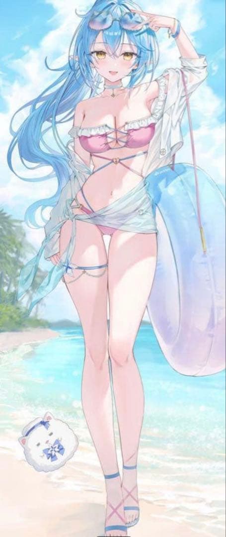 雪花ラミィ C104 水着　等身大タペストリー