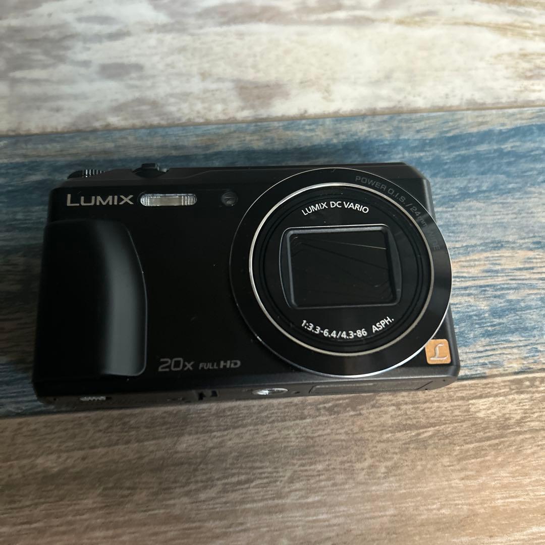 Panasonic LUMIX TZ55 ブラック(中古) SDカード付