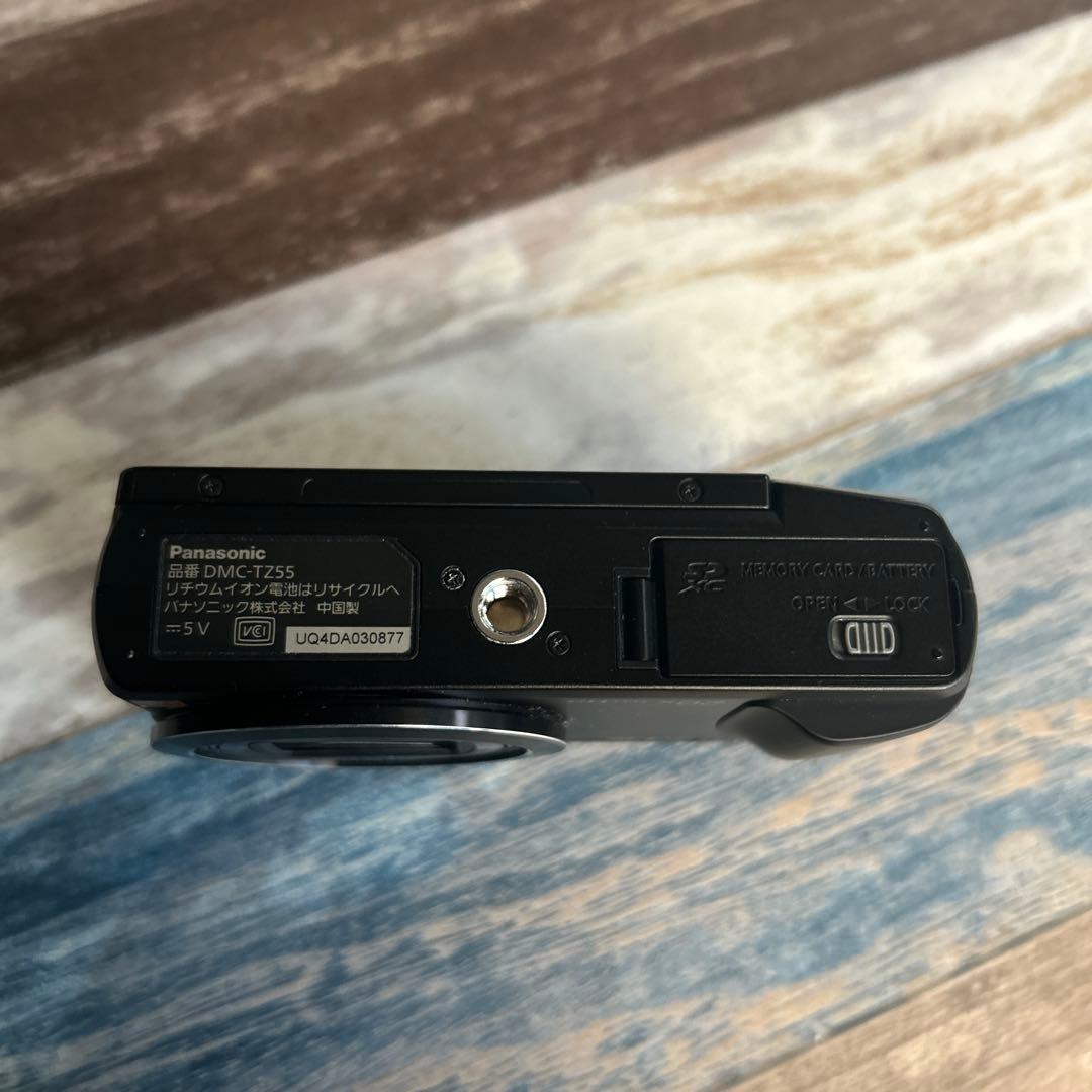 Panasonic LUMIX TZ55 ブラック(中古) SDカード付