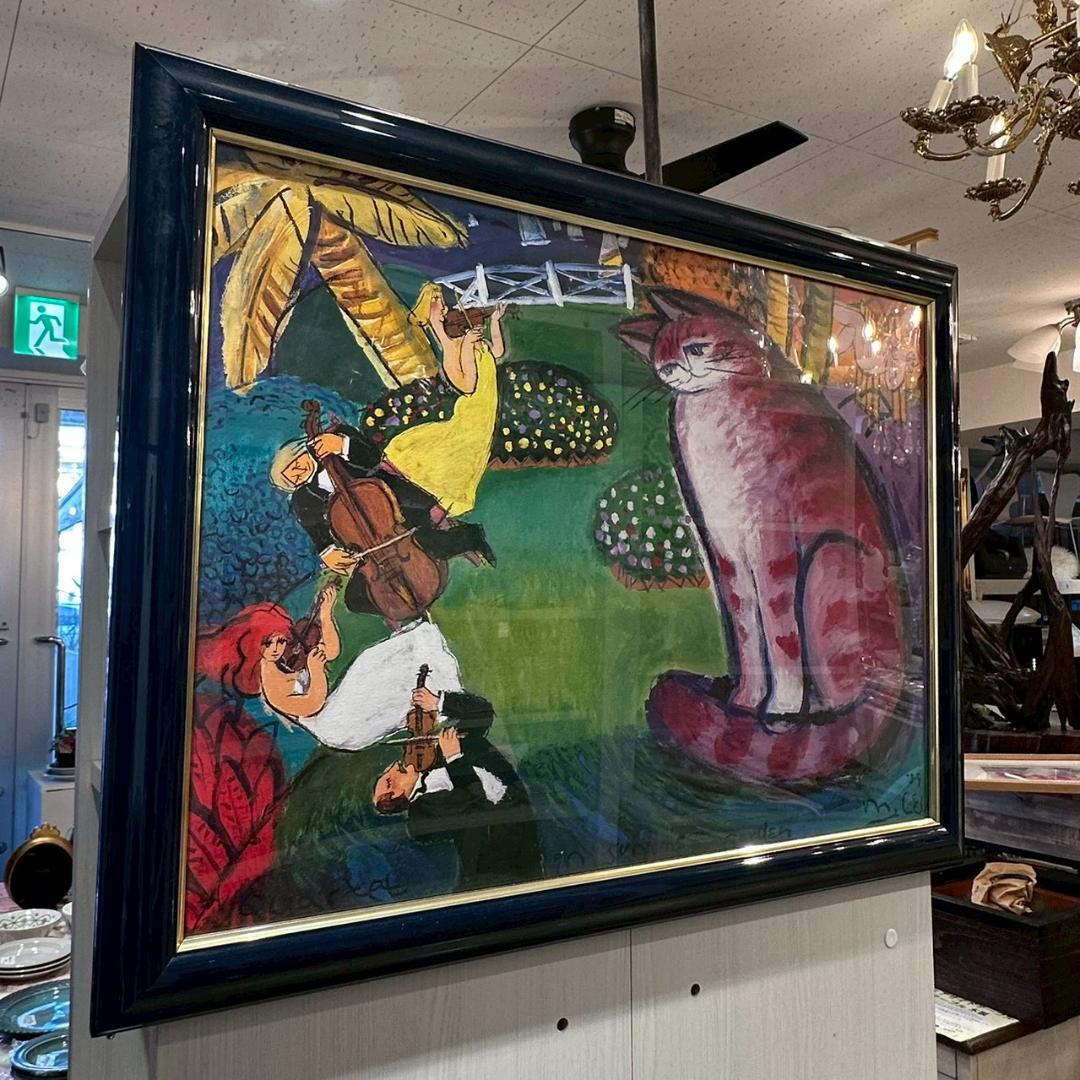 iΦ【 アートポスター 】Michael Leu カルテット・インザ・ガーデン