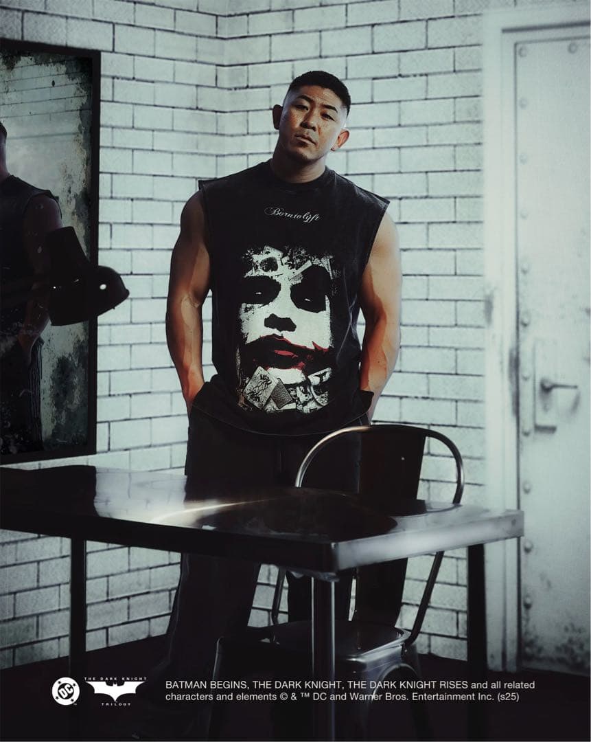 【完売品】リフト LYFT × BATMAN ジョーカー ノースリーブ　XL