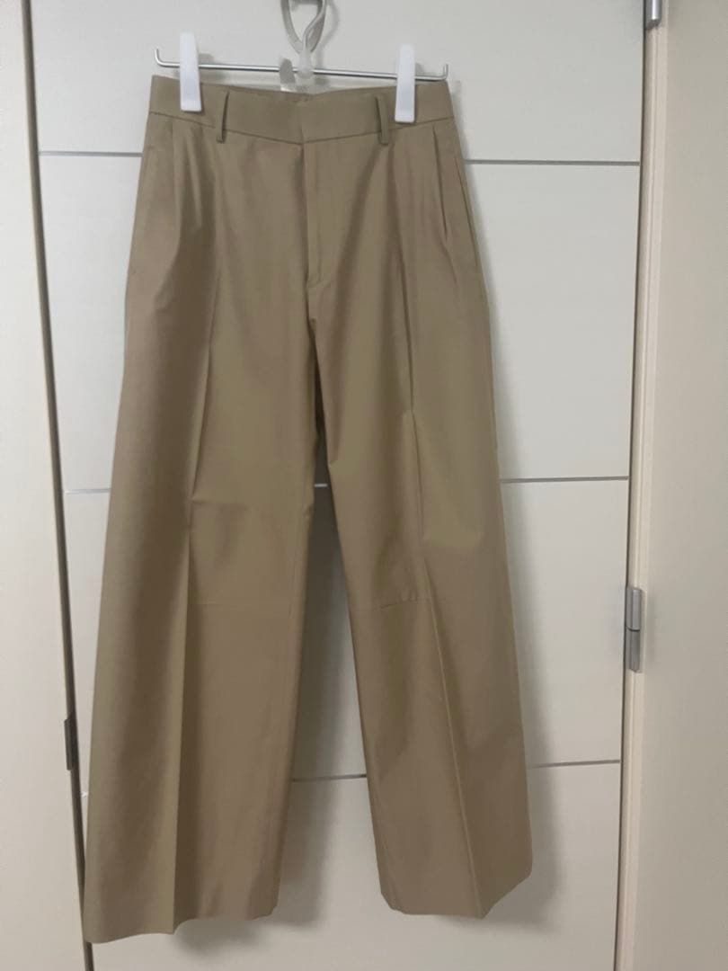 Deuxieme Classe TUCK CHINO ワイドパンツ