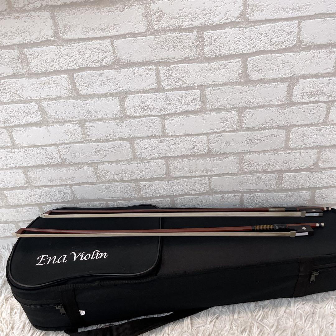 恵那バイオリン　Ena Violin　1/2　No.1　2020　肩当て　弓