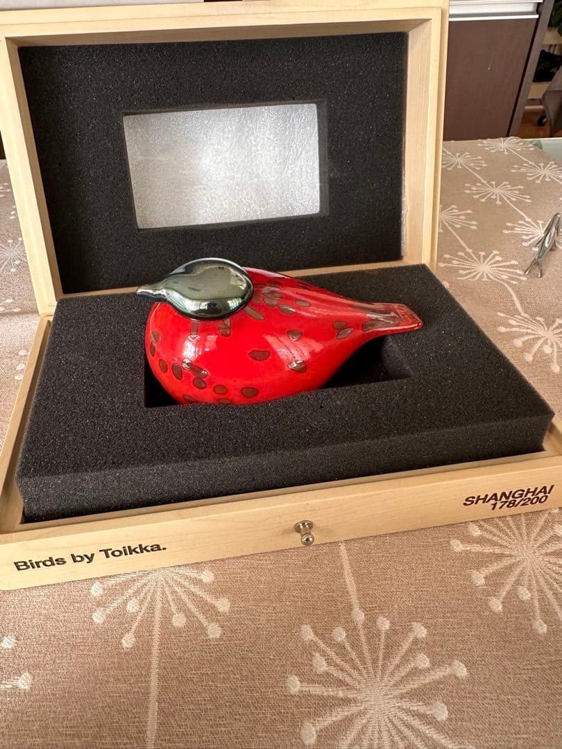 レア！ 200羽限定 木箱付き イッタラ シャンハイバード シティバード