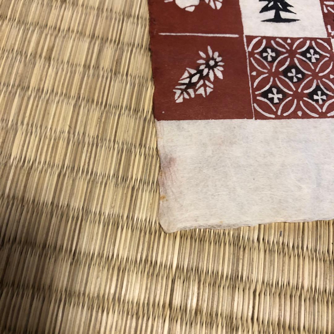 希少 人間国宝　芹沢銈介　1969年(昭和44年) 型染めカレンダー