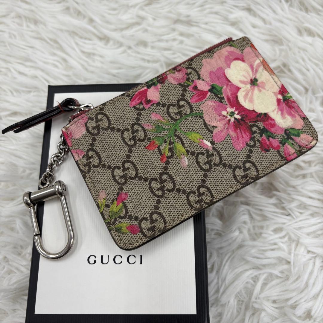 GUCCI グッチ GGブルームス PVC ケース マルチケース 花柄