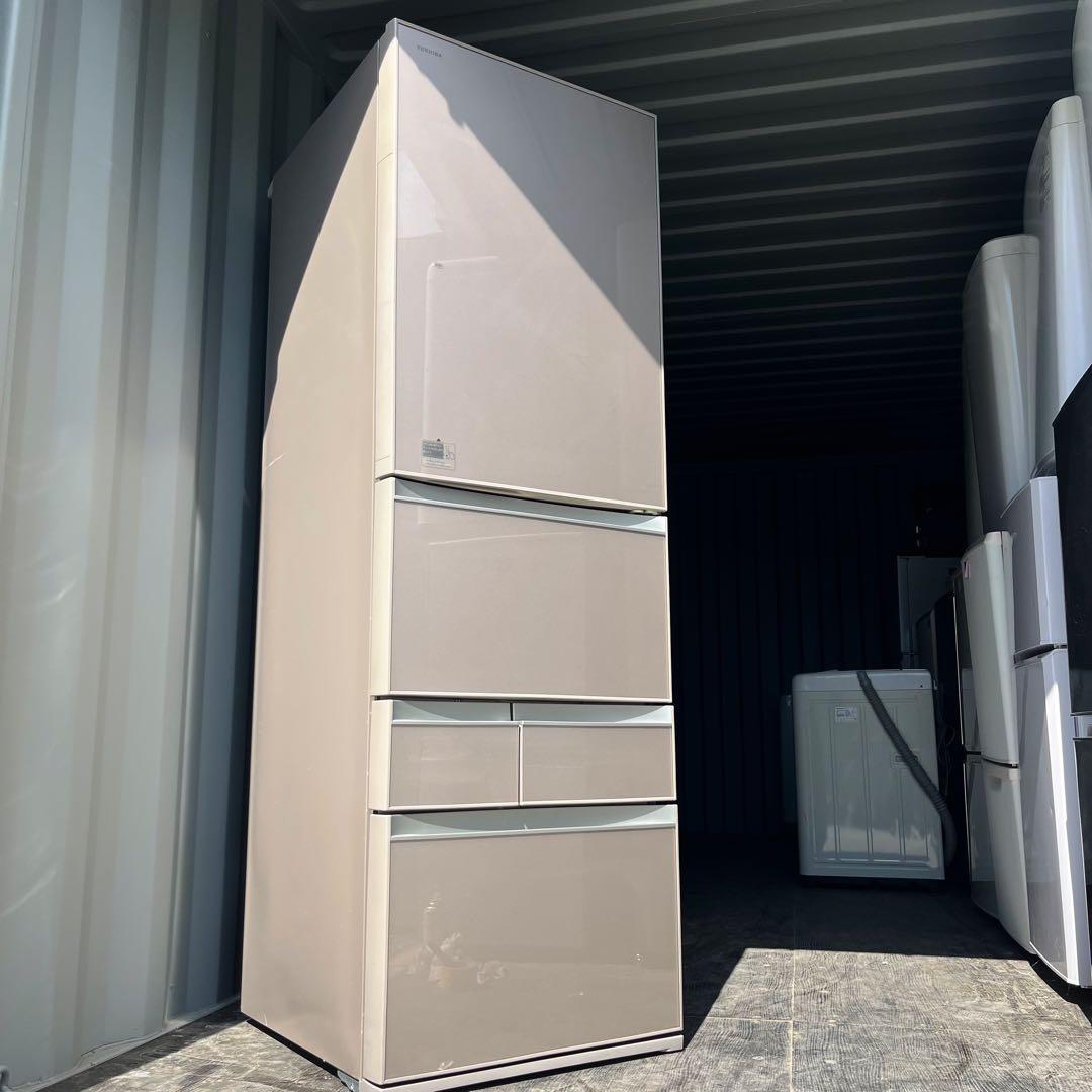 127取付無料！東芝ベジータ エディオン限定モデル タッチパネル付き5ドア冷蔵庫