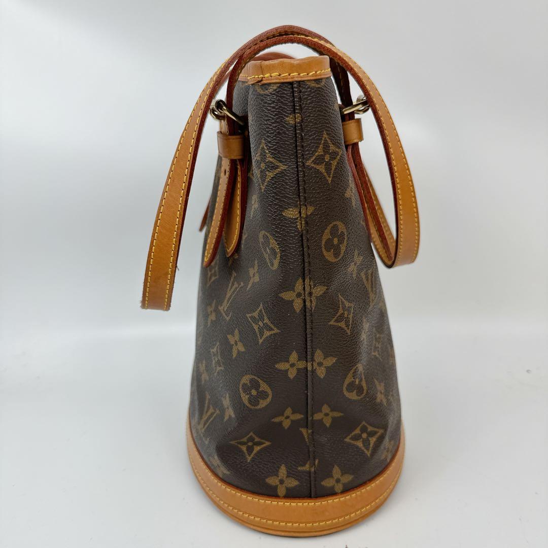 ルイヴィトン　バケツ　バッグ　モノグラム