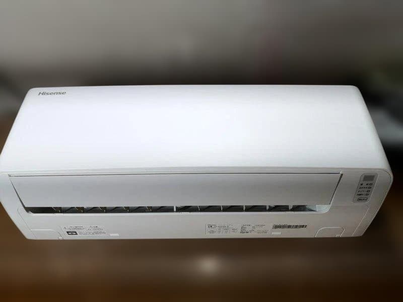 神奈川県内は無料工事、配送付き、室外機)ハイセンス6畳 2020年式 保証あり
