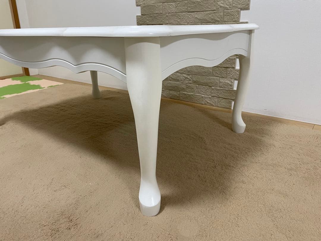 ♢*♢様 姫 家具 猫脚こたつ アンティーク ダイニングテーブル 可愛い 美品