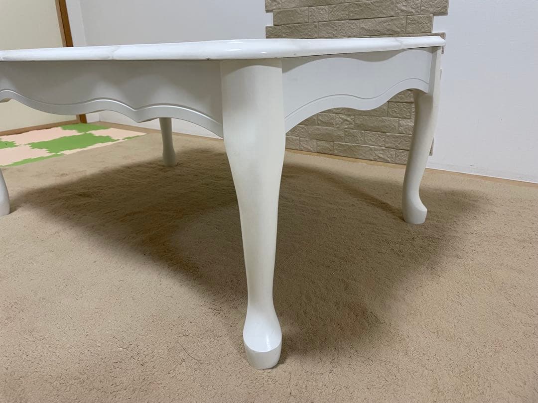 ♢*♢様 姫 家具 猫脚こたつ アンティーク ダイニングテーブル 可愛い 美品