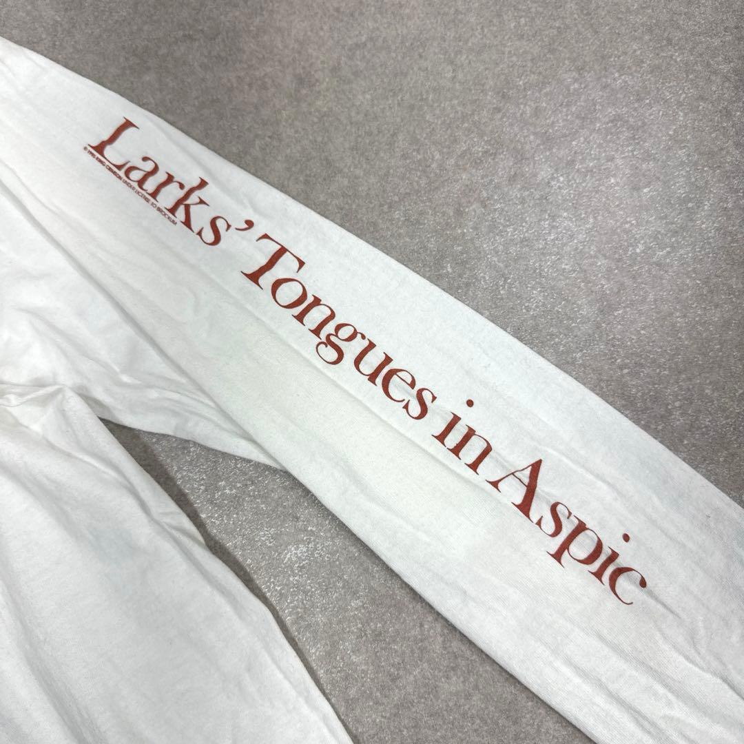 希少 90s King Crimson ヴィンテージ バンドロングTシャツ L