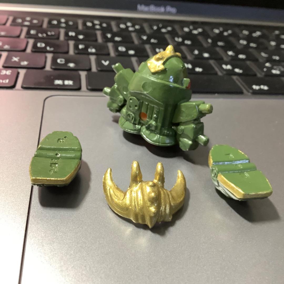 ガン消し　復活闇将軍　殺駆頭　彩色