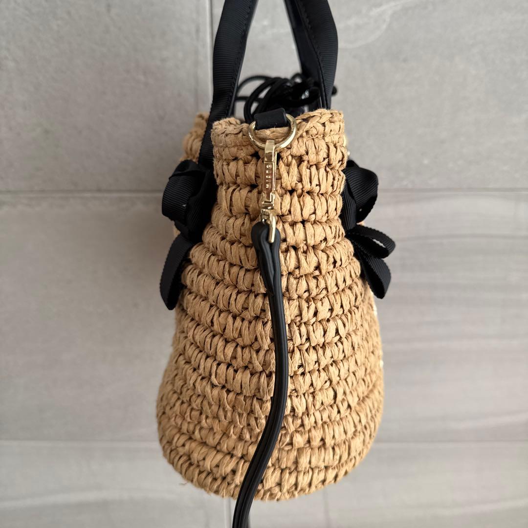 ANTEPRIMA アンテプリマ ミスト オルタ ラフィア 2way カゴバック