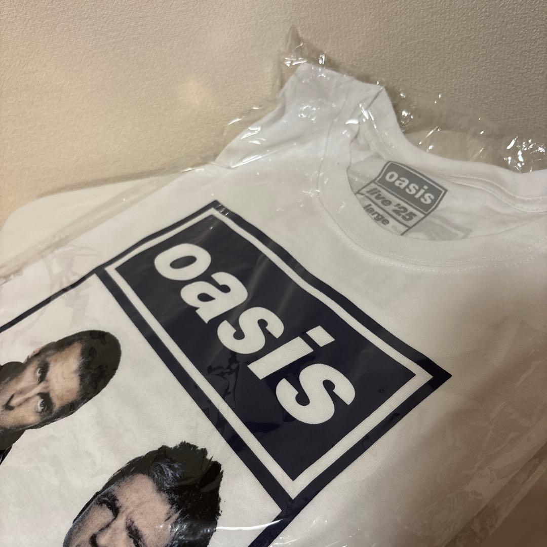 oasis Tシャツ Photo 【UKデザイン】 White オアシス