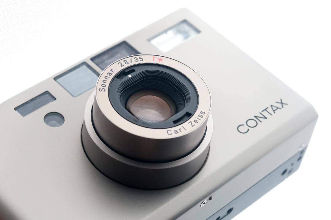 【動作確認済み】CONTAX T3 チタンシルバー シングルティース 美品
