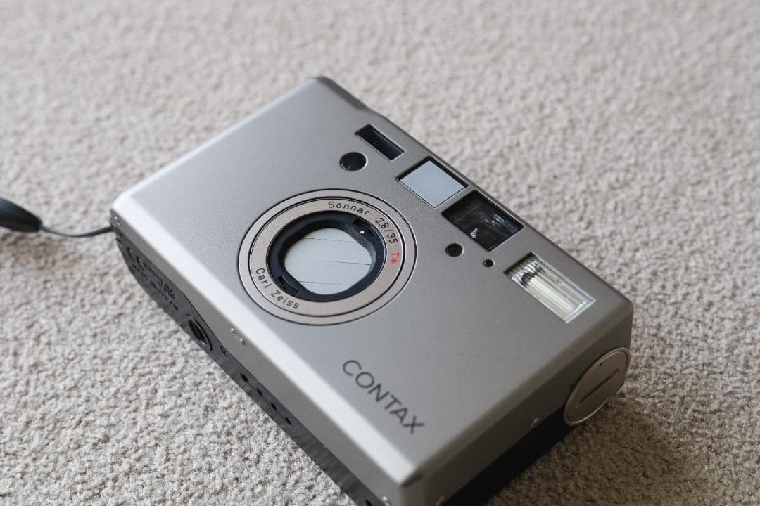 【動作確認済み】CONTAX T3 チタンシルバー シングルティース 美品
