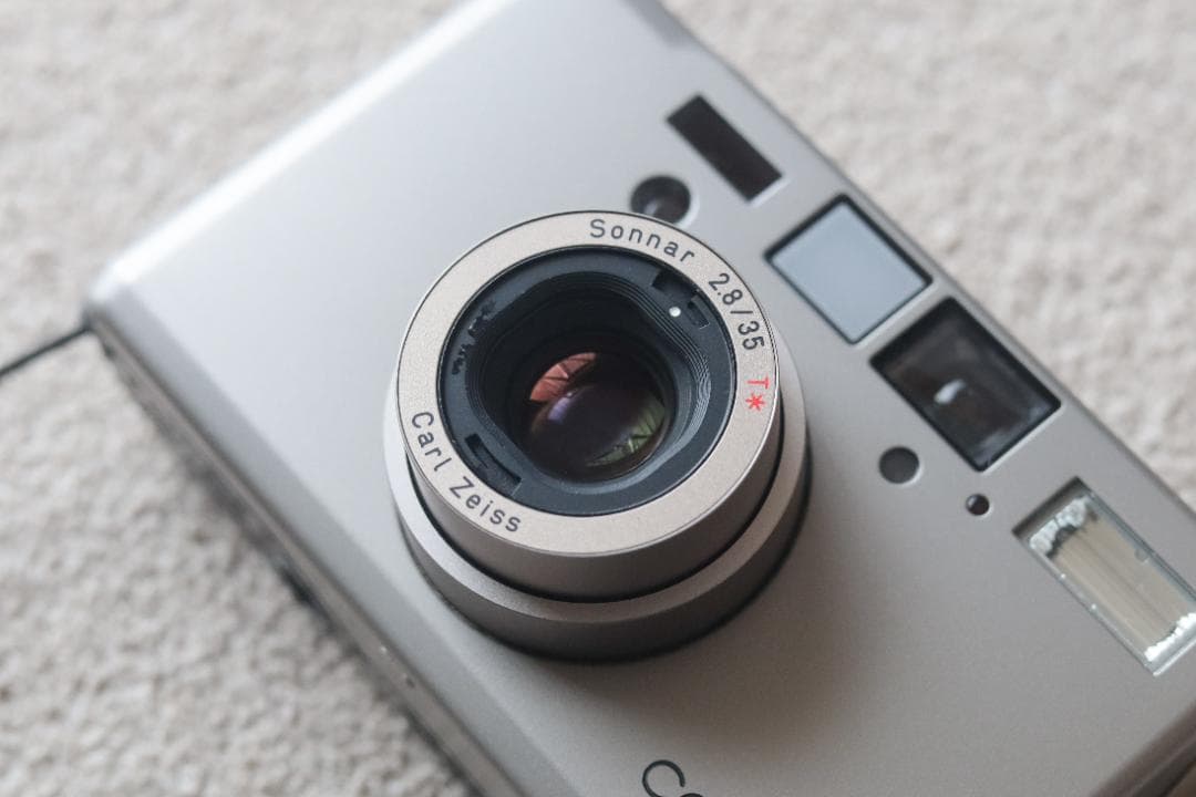 【動作確認済み】CONTAX T3 チタンシルバー シングルティース 美品