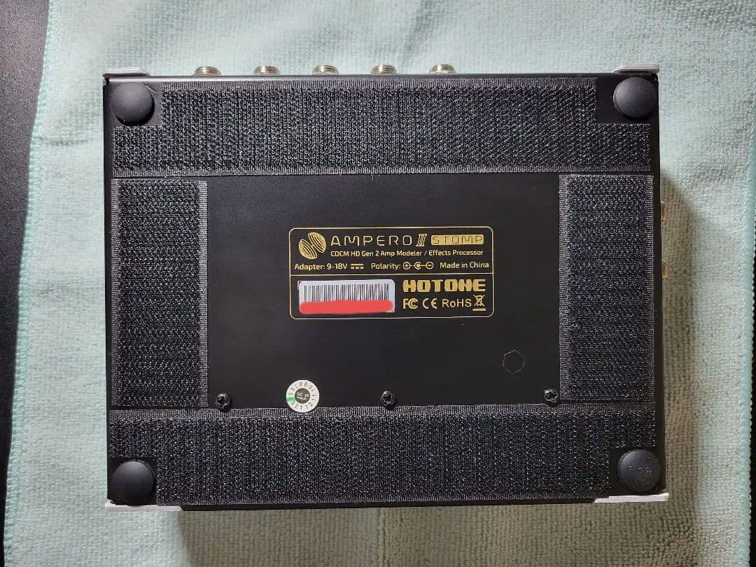 HOTONE AMPERO II STOMP フットスイッチ付き