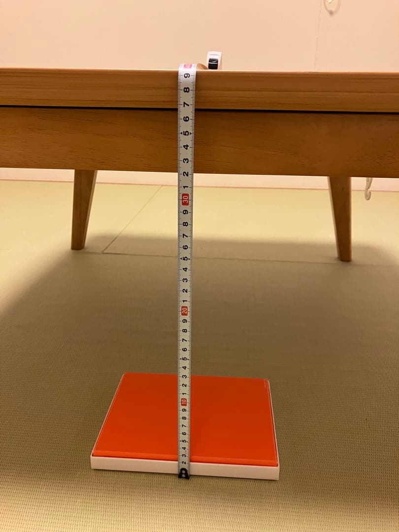 北欧風 スクエアこたつテーブル 75cm × 75cm