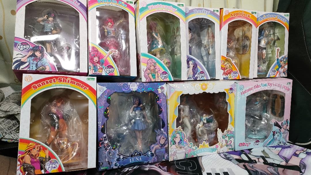 My Little Pony フィギュア 10体セット　壽屋
