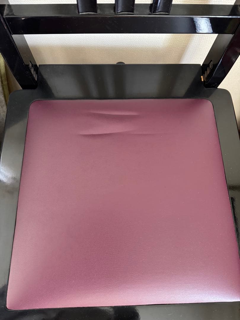 ピアノ　トムソン椅子　peacock