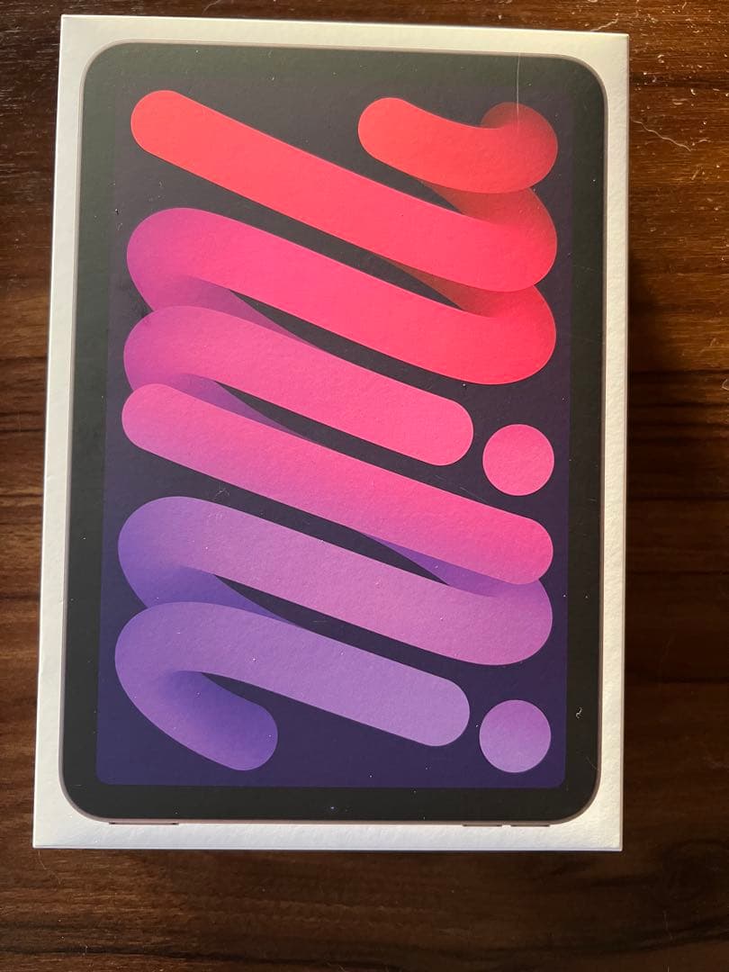 Apple iPad mini 第7世代　パープル本体　充電器　箱