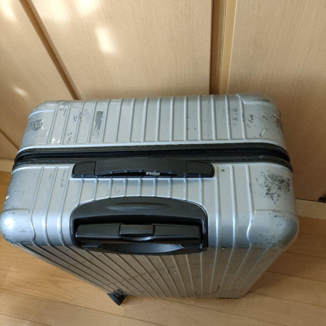 リモワ　サルサ　82L 　シルバー　4輪 グレー　スーツケース　TSA 大容量