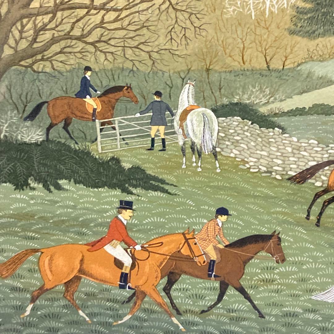 限定版 200ヴィンセント ハデルシー リトグラフ ハンティングインアイルランド