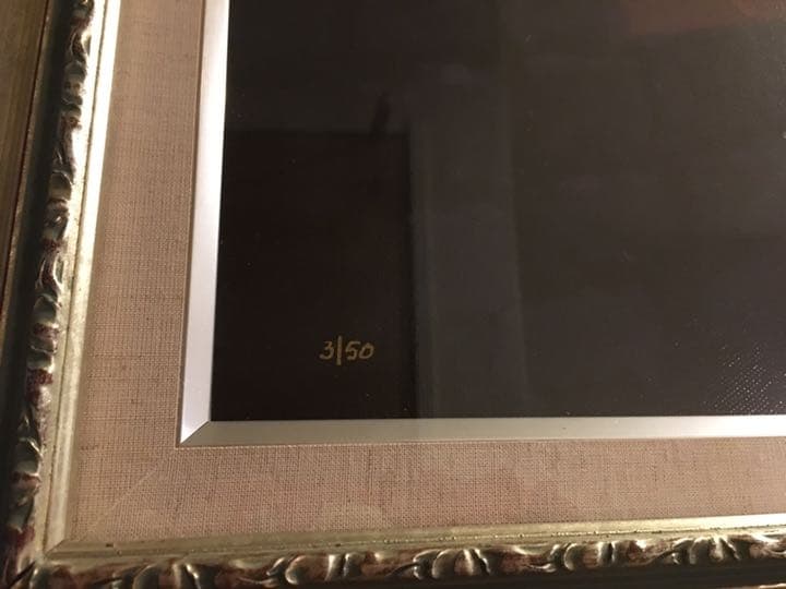 ディズニー 絵画 ピノキオ「ザ・ウィッシング・スター」作品証明書 限定50部